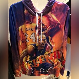 Kobe Bryant Tribute Lightweight Pullover Sweatshirt Large
